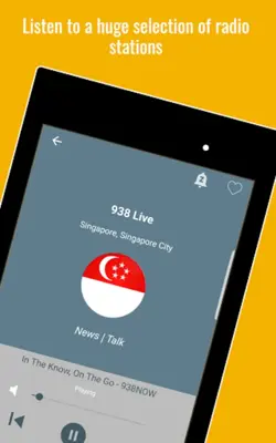 Singapore Radio android App screenshot 4