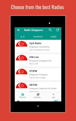 Singapore Radio android App screenshot 5